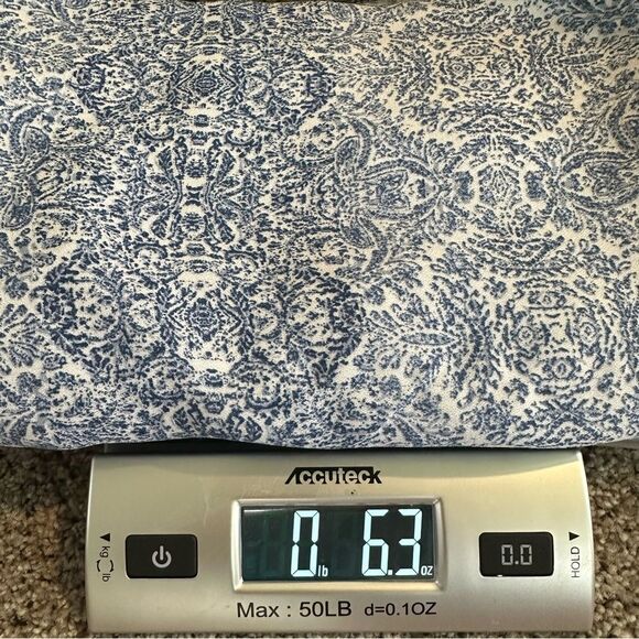 Knox Rose Blue Tiered Ruffled Dress Sundress SZ S Flowy Feminine Lightweight - Picture 11 of 11